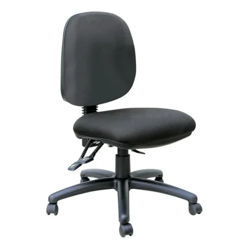 Mondo Java Mid Back Chair Angled To Front From Side