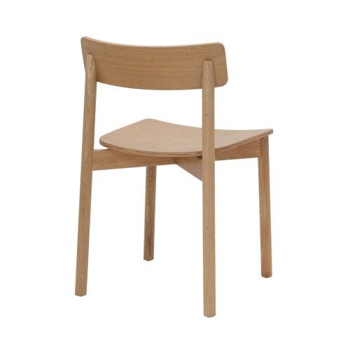 Arlo Timber Chair Angled To BackFrom Right Side