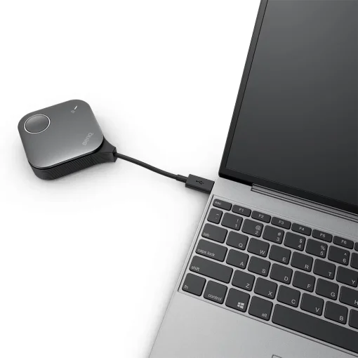 BENQ InstaShow VS25 Button Connected To Laptop
