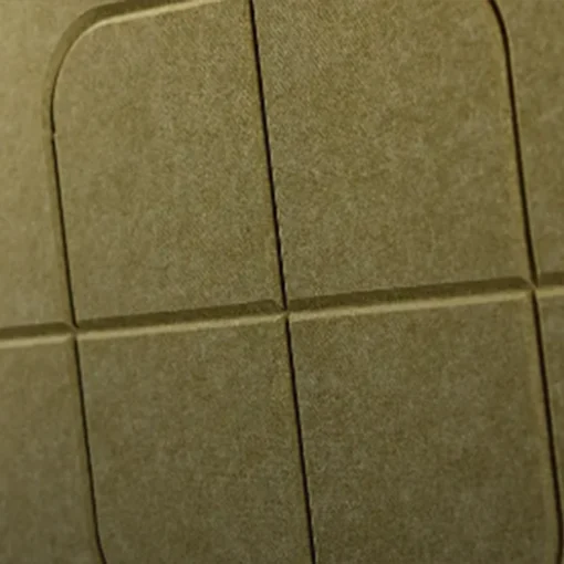 Close up of Groove Wall Tiles Intersect in Highland