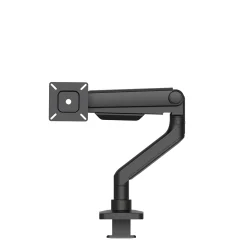 Forge Single Monitor Arm Black From Front