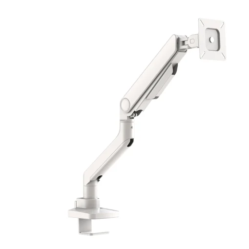 Forge Single Monitor Arm White Extended