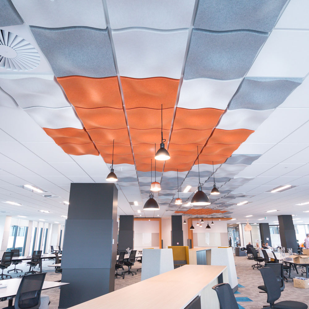 Autex 3D Acoustic Tiles - Wave - Image 3