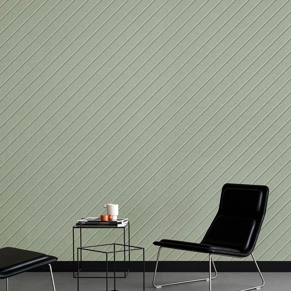 Meridian Acoustic Panels with chairs and side table