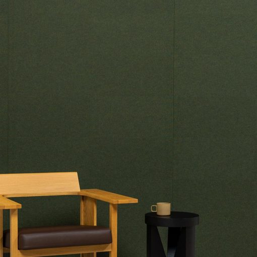 Mirage Acoustic panel behind table and chair