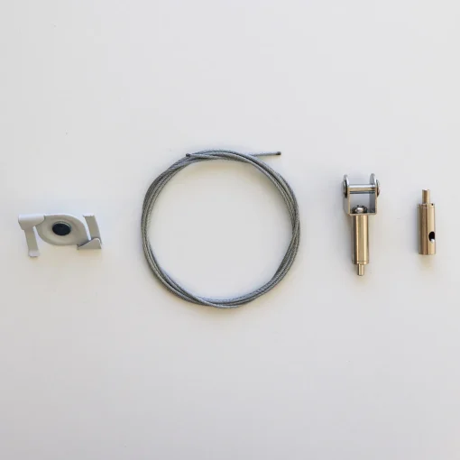 Ceiling Grid Saddle Clip Hanging Kit for 12mm Thick Screens