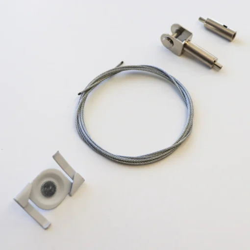 Ceiling Grid Saddle Clip Hanging Kit for 12mm Thick Screens