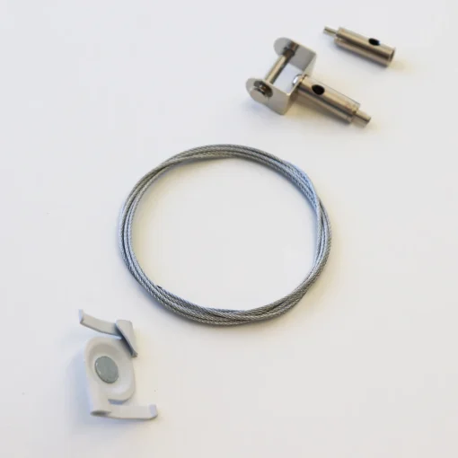 Ceiling Grid Saddle Clip Hanging Kit for 24mm Thick Screens