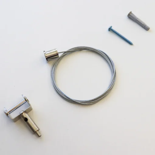 Self Tapping Saddle Clip Hanging Kit for 24mm Thick Screens