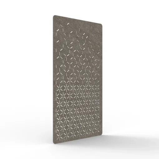 Acouline Bloom hanging acoustic screen, 1200mm W x 2400mm H, Drift