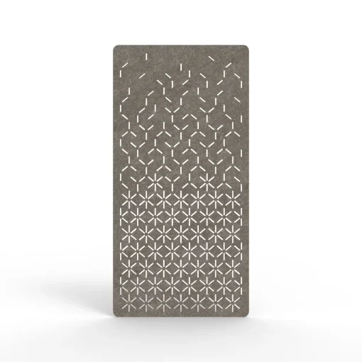 Acouline Bloom hanging acoustic screen, 1200mm W x 2400mm H, Drift