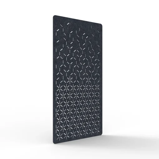 Acouline Bloom hanging acoustic screen, 1200mm W x 2400mm H, Lake