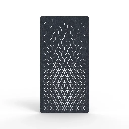 Acouline Bloom hanging acoustic screen, 1200mm W x 2400mm H, Lake