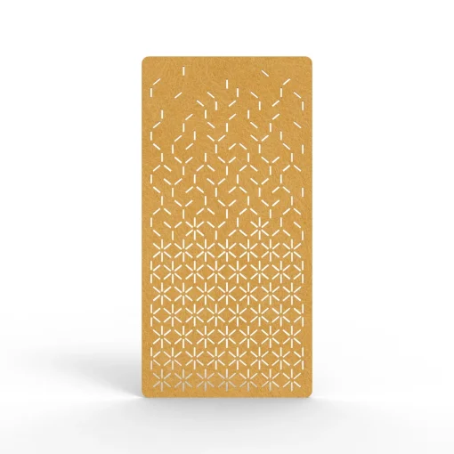 Acouline Bloom hanging acoustic screen, 1200mm W x 2400mm H, Reed