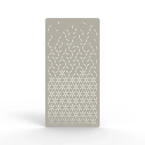 Acouline Bloom hanging acoustic screen, 1200mm W x 2400mm H, Mist