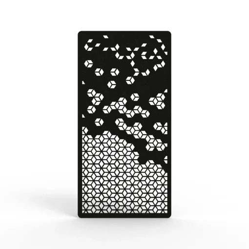 Acouline Cell hanging acoustic screen, 1200mm W x 2400mm H, Coal