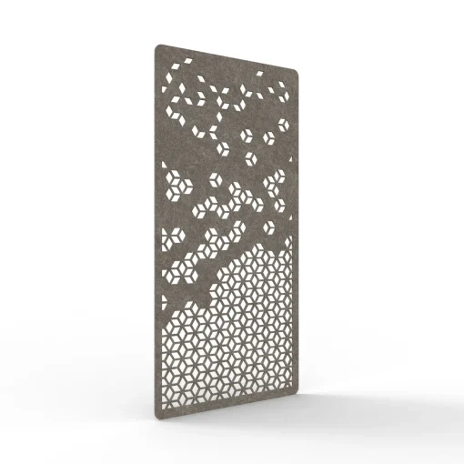 Acouline Cell hanging acoustic screen, 1200mm W x 2400mm H, Drift