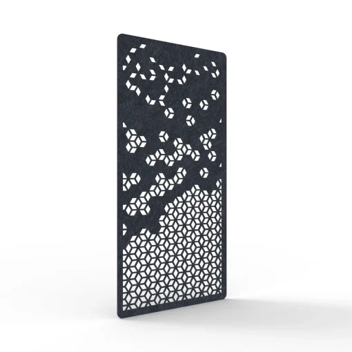 Acouline Cell hanging acoustic screen, 1200mm W x 2400mm H, Lake