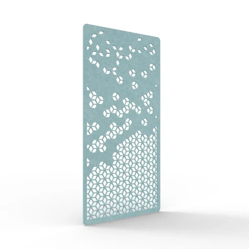 Acouline Cell hanging acoustic screen, 1200mm W x 2400mm H, Stream
