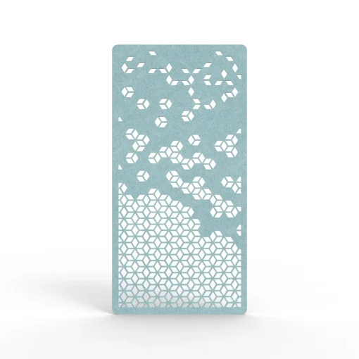 Acouline Cell hanging acoustic screen, 1200mm W x 2400mm H, Stream