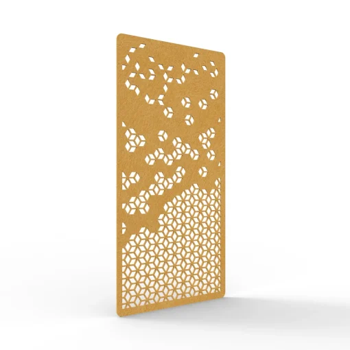 Acouline Cell hanging acoustic screen, 1200mm W x 2400mm H, Reed