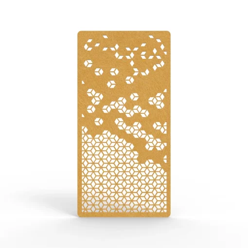 Acouline Cell hanging acoustic screen, 1200mm W x 2400mm H, Reed