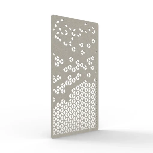 Acouline Cell hanging acoustic screen, 1200mm W x 2400mm H, Mist