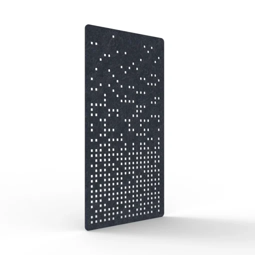 Acouline Form hanging acoustic screen, 1200mm W x 2400mm H, Lake