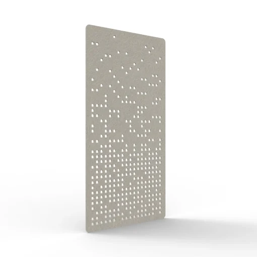 Acouline Form hanging acoustic screen, 1200mm W x 2400mm H, Mist