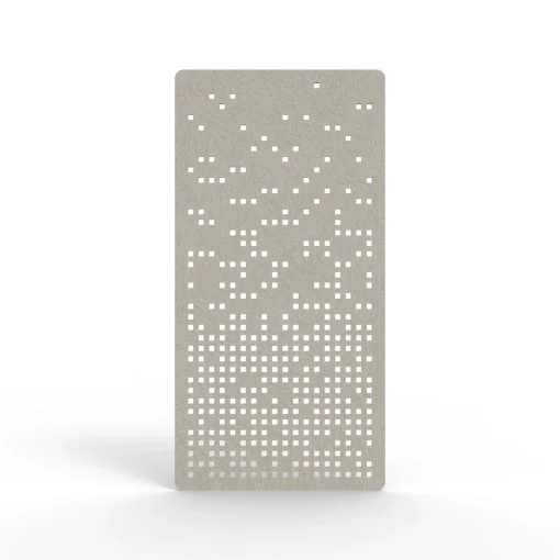 Acouline Form hanging acoustic screen, 1200mm W x 2400mm H, Mist