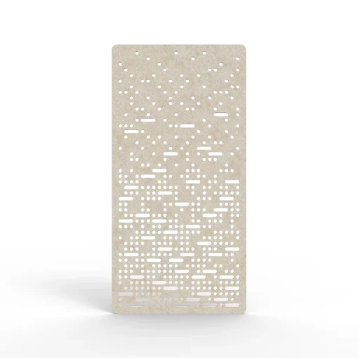 Acouline Pulse hanging acoustic screen, 1200mm W x 2400mm H, Truffle