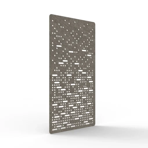 Acouline Pulse hanging acoustic screen, 1200mm W x 2400mm H, Drift