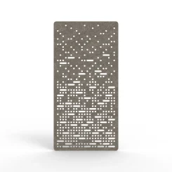 Acouline Pulse hanging acoustic screen, 1200mm W x 2400mm H, Drift
