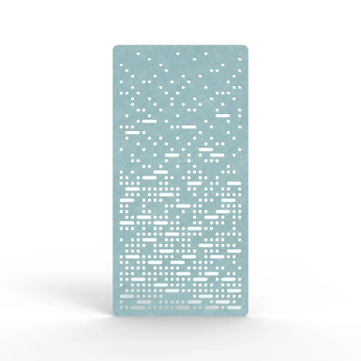 Acouline Pulse hanging acoustic screen, 1200mm W x 2400mm H, Stream