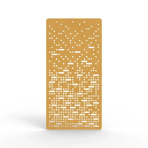 Acouline Pulse hanging acoustic screen, 1200mm W x 2400mm H, Reed