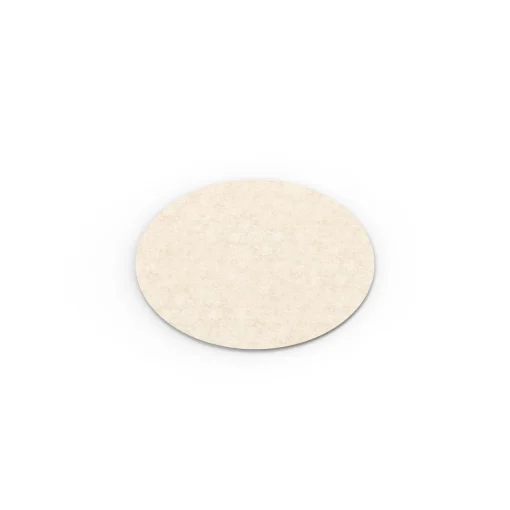 Acouline QuickMount Halo acoustic tile, 600mm diameter, Truffle