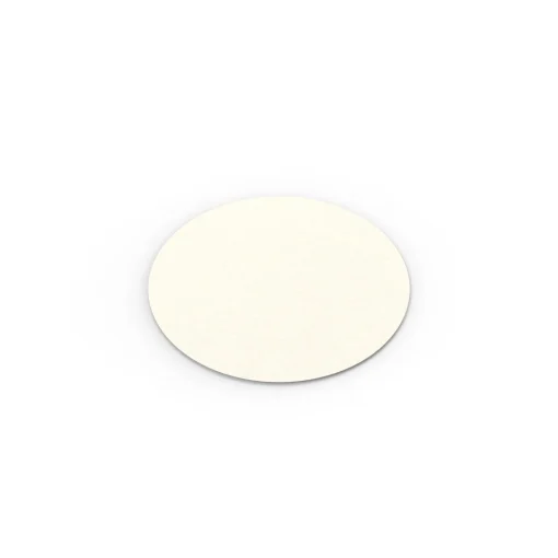 Acouline QuickMount Halo acoustic tile, 600mm diameter, Frost