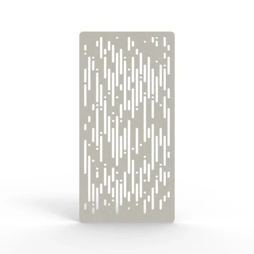Acouline Rain hanging acoustic screen, 1200mm W x 2400mm H, Frost