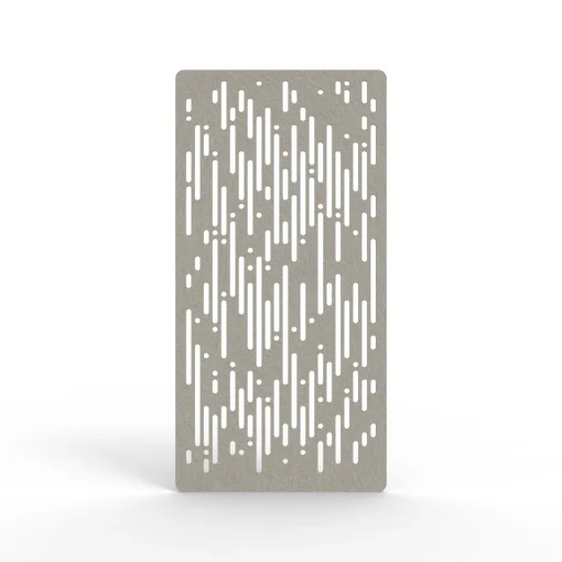 Acouline Rain hanging acoustic screen, 1200mm W x 2400mm H, Mist