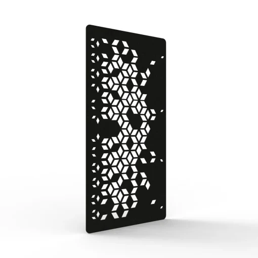 Acouline Vine hanging acoustic screen, 1200mm W x 2400mm H, Coal