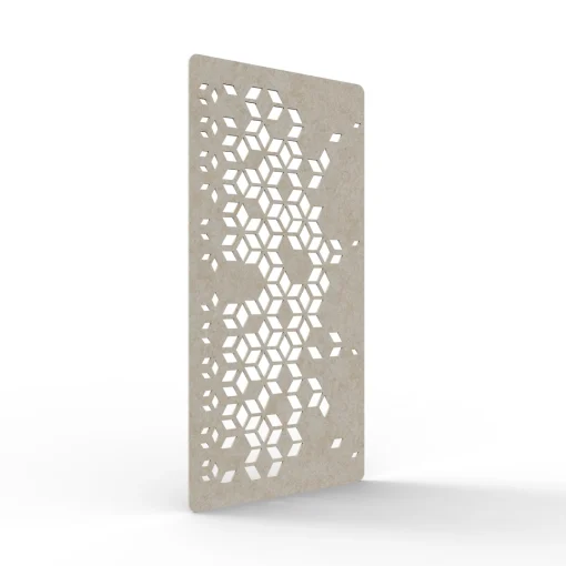 Acouline Vine hanging acoustic screen, 1200mm W x 2400mm H, Truffle