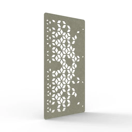 Acouline Vine hanging acoustic screen, 1200mm W x 2400mm H, Moss