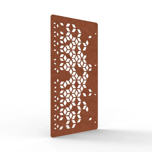 Acouline Vine hanging acoustic screen, 1200mm W x 2400mm H, Ember