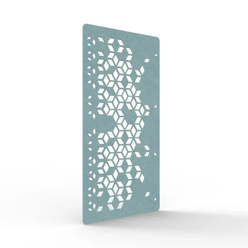 Acouline Vine hanging acoustic screen, 1200mm W x 2400mm H, Stream