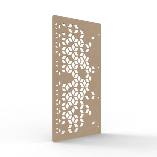 Acouline Vine hanging acoustic screen, 1200mm W x 2400mm H, Clay