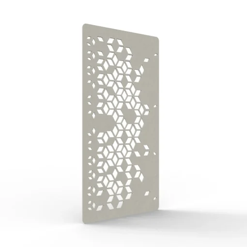 Acouline Vine hanging acoustic screen, 1200mm W x 2400mm H, Frost