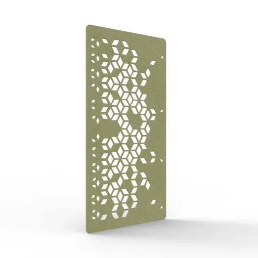 Acouline Vine hanging acoustic screen, 1200mm W x 2400mm H, Fern