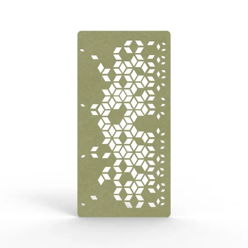 Acouline Vine hanging acoustic screen, 1200mm W x 2400mm H, Fern