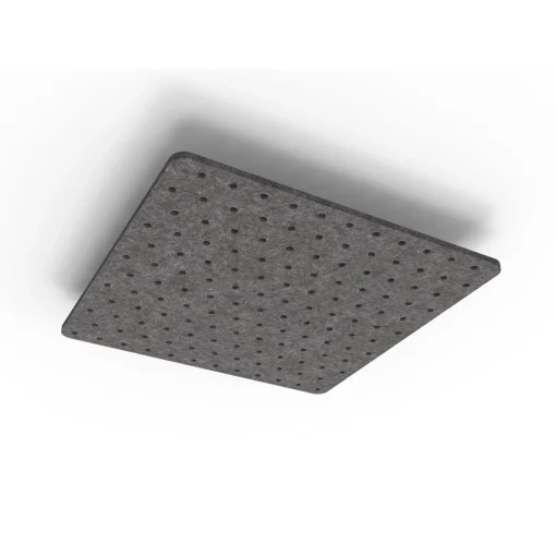 Acouline Core Ripple ceiling panel, 1200mm x 1200mm, Char