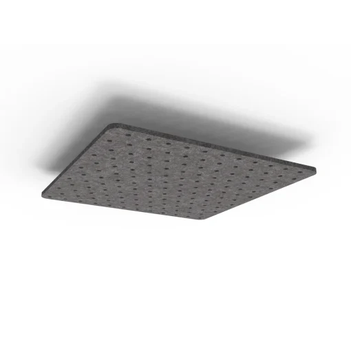 Acouline Core Ripple ceiling panel, 1200mm x 1200mm, Char